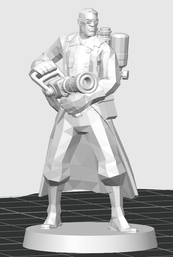 TF2 Medic Miniature 25mm Base