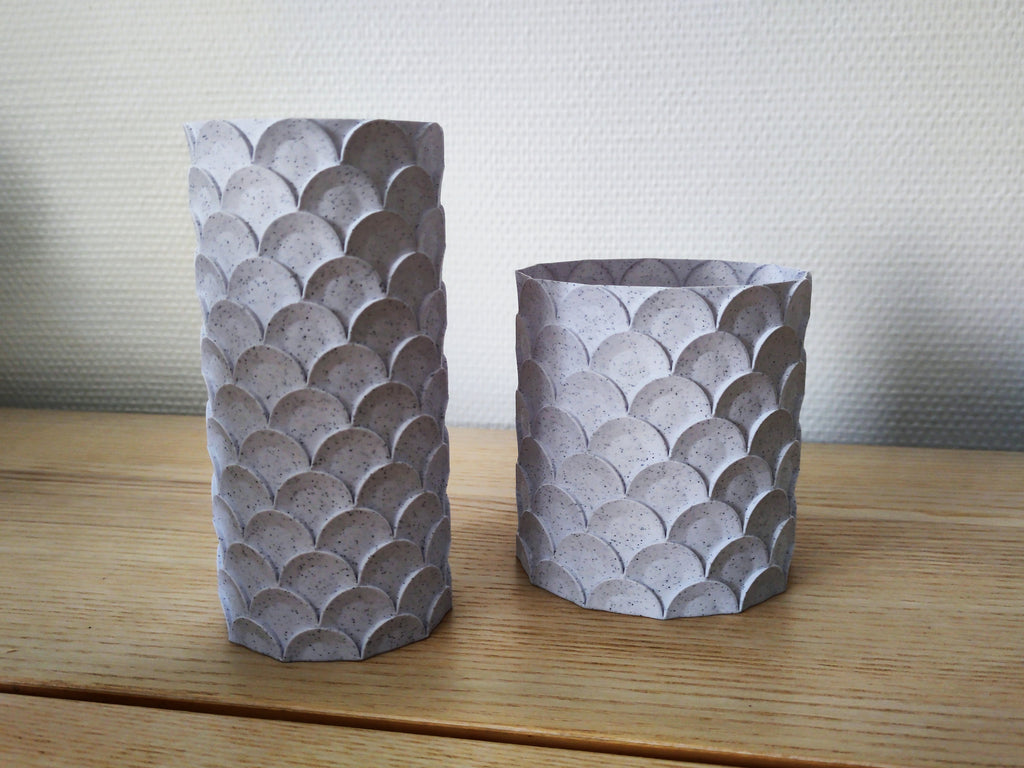 "Fishscale" Vase & Planter