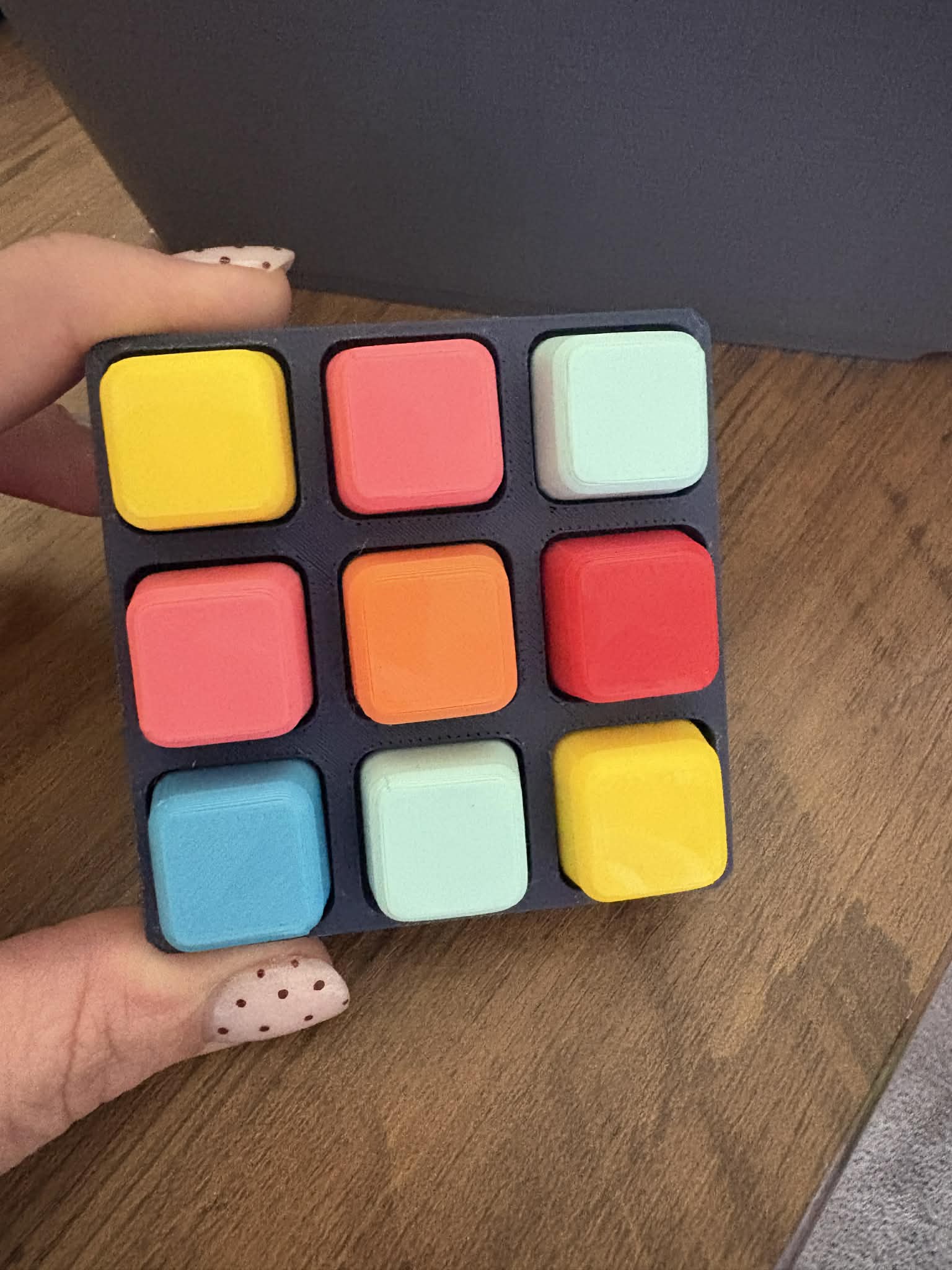 3X3 Fidget Clicker (Free Commercial)