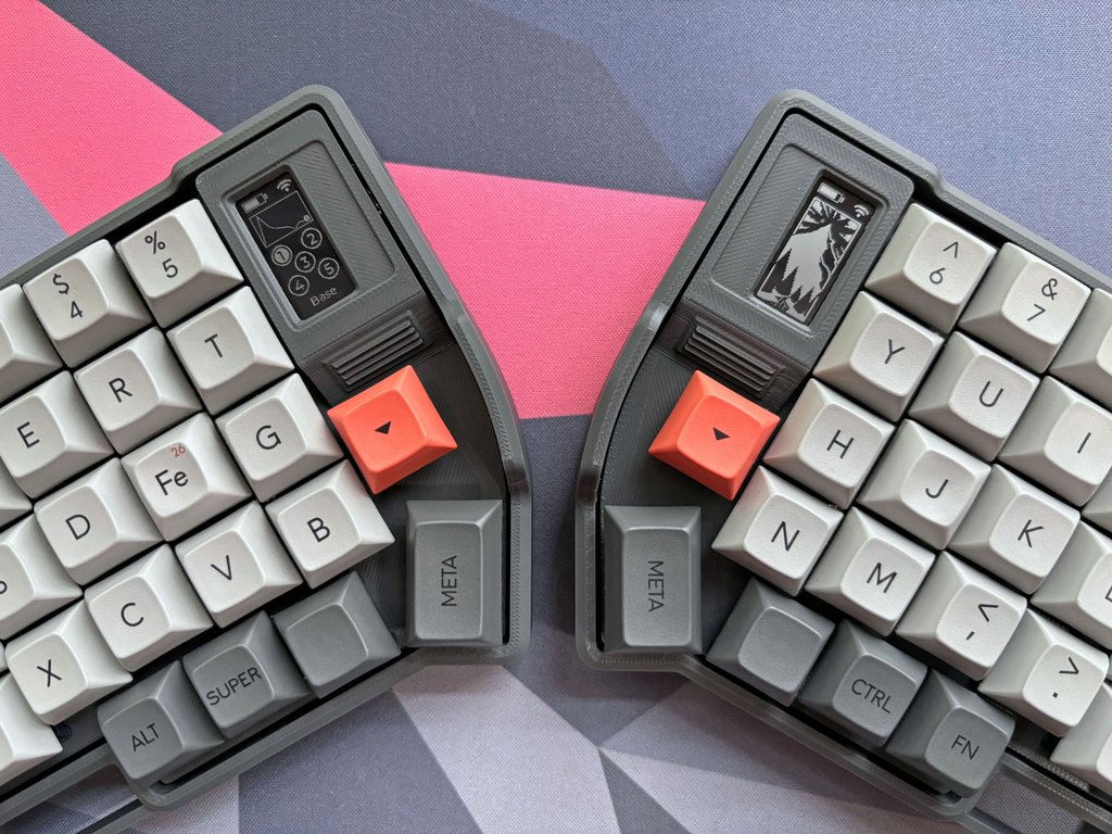 Manta58/s Split Keyboard Case - For Lily58 PCBs