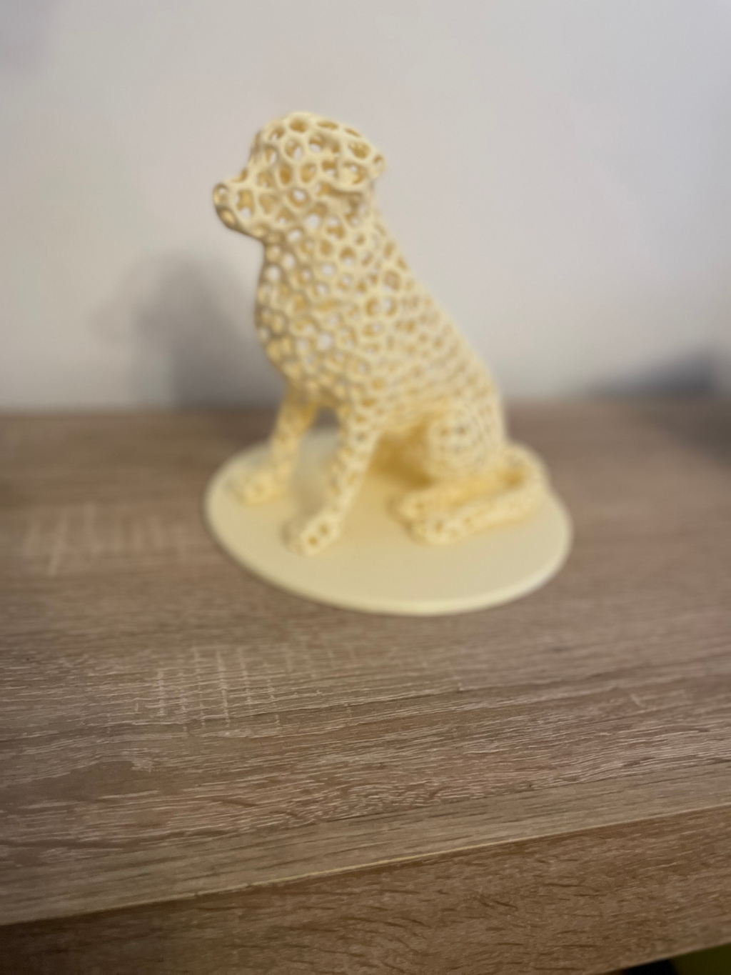 Voronoi Golden Retriever / no supports