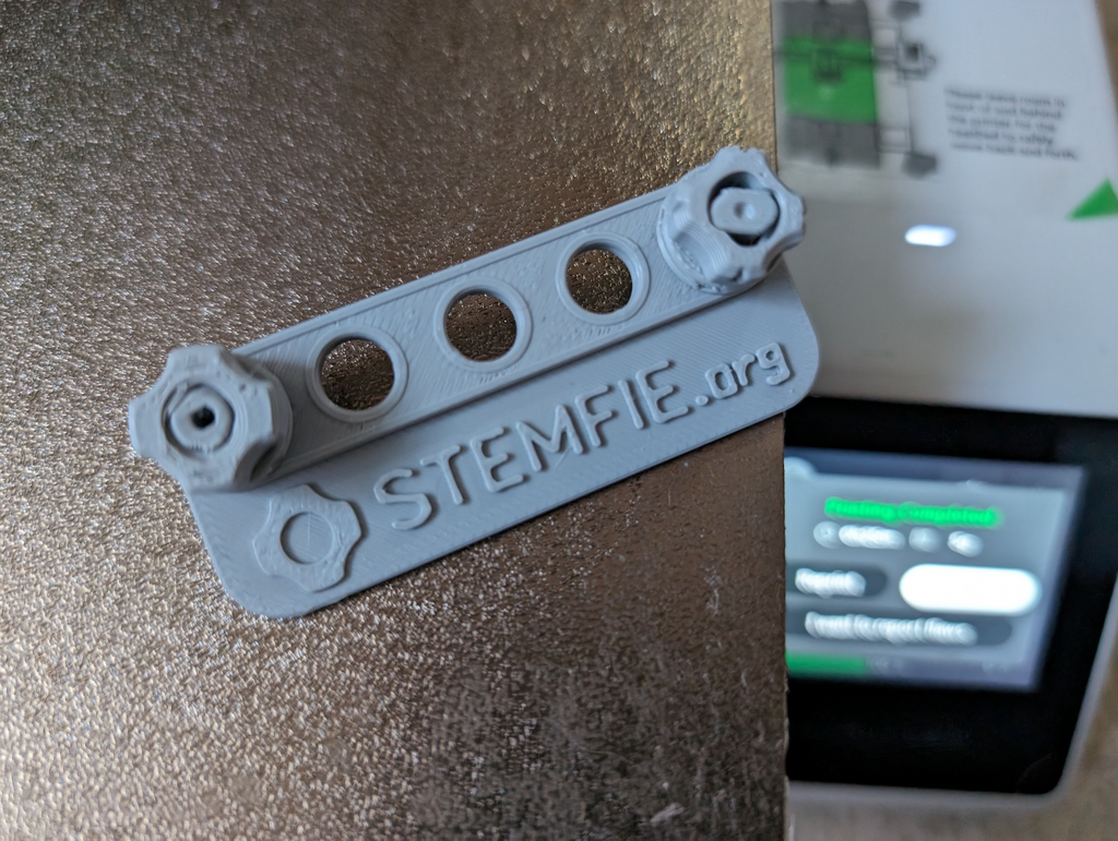 STEMFIE Quick-print sample