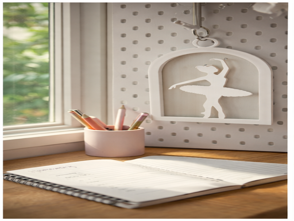 Ballerina Silhouette Wall Decoration