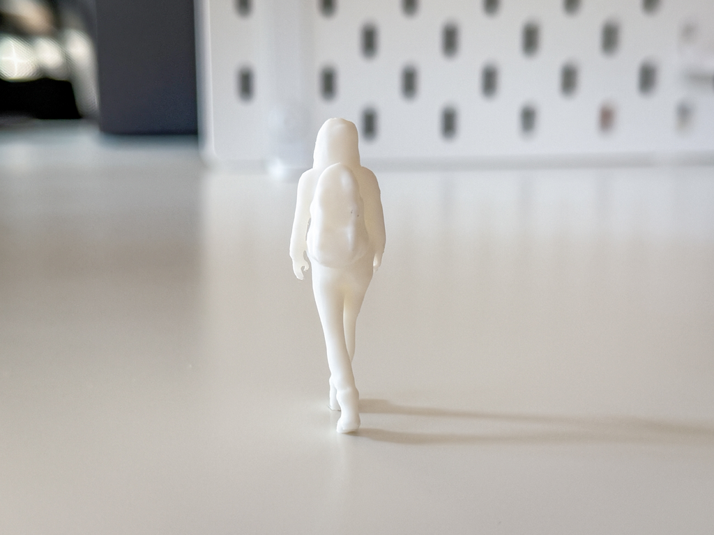 Miniature Girl/Student/Tourist II for your Diorama
