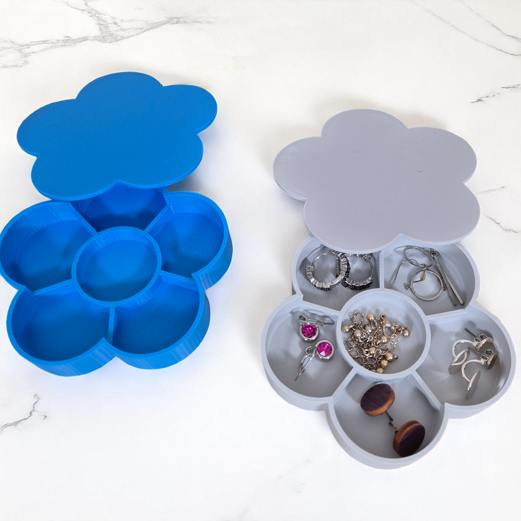 Flower-Shaped Jewelry Organizer