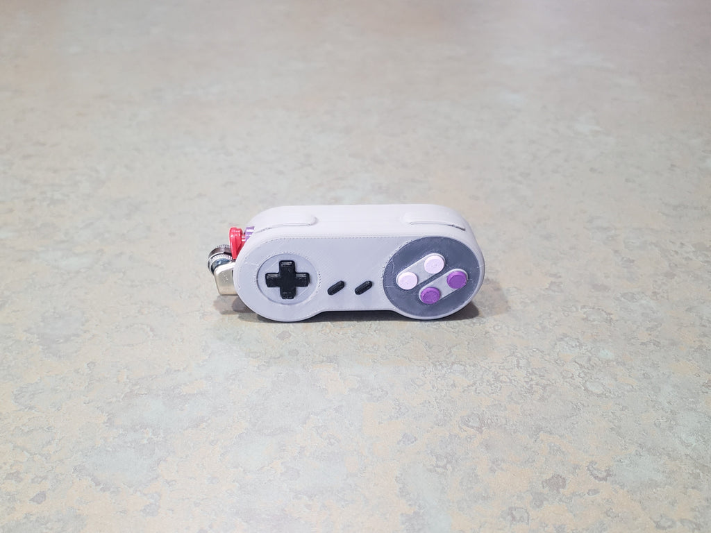 SNES Controller Bic Lighter Case