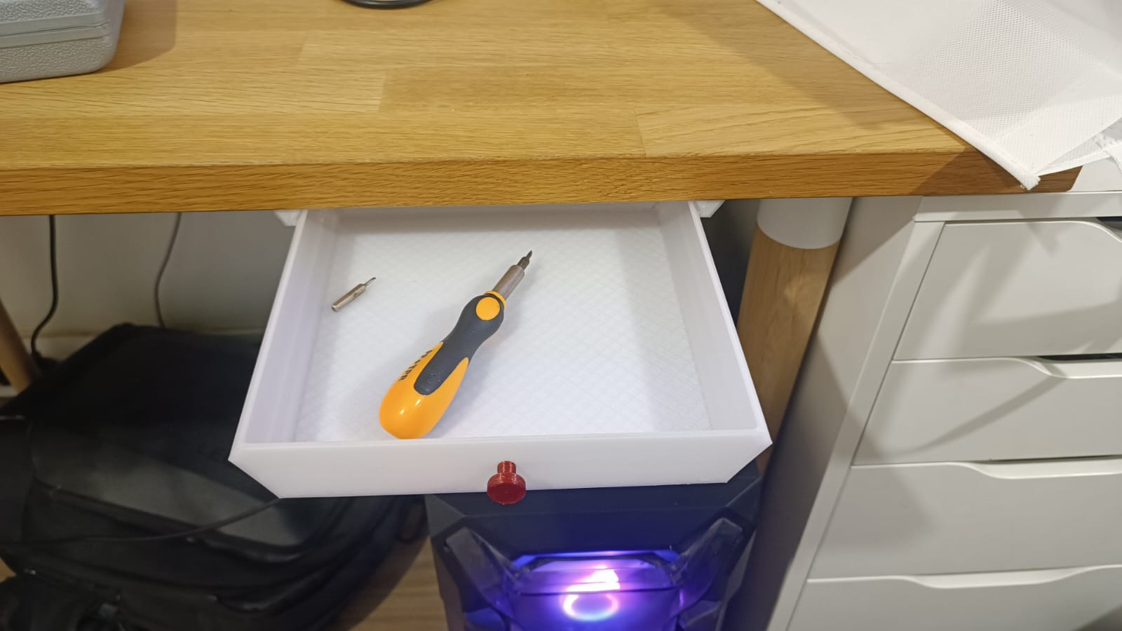Under desk drawer