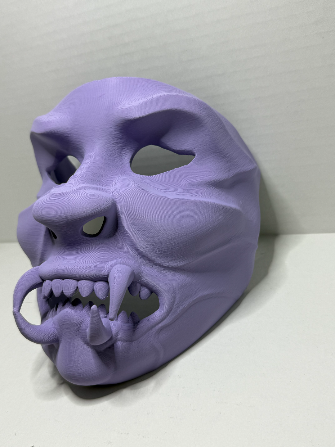 Oni style mask with tusks