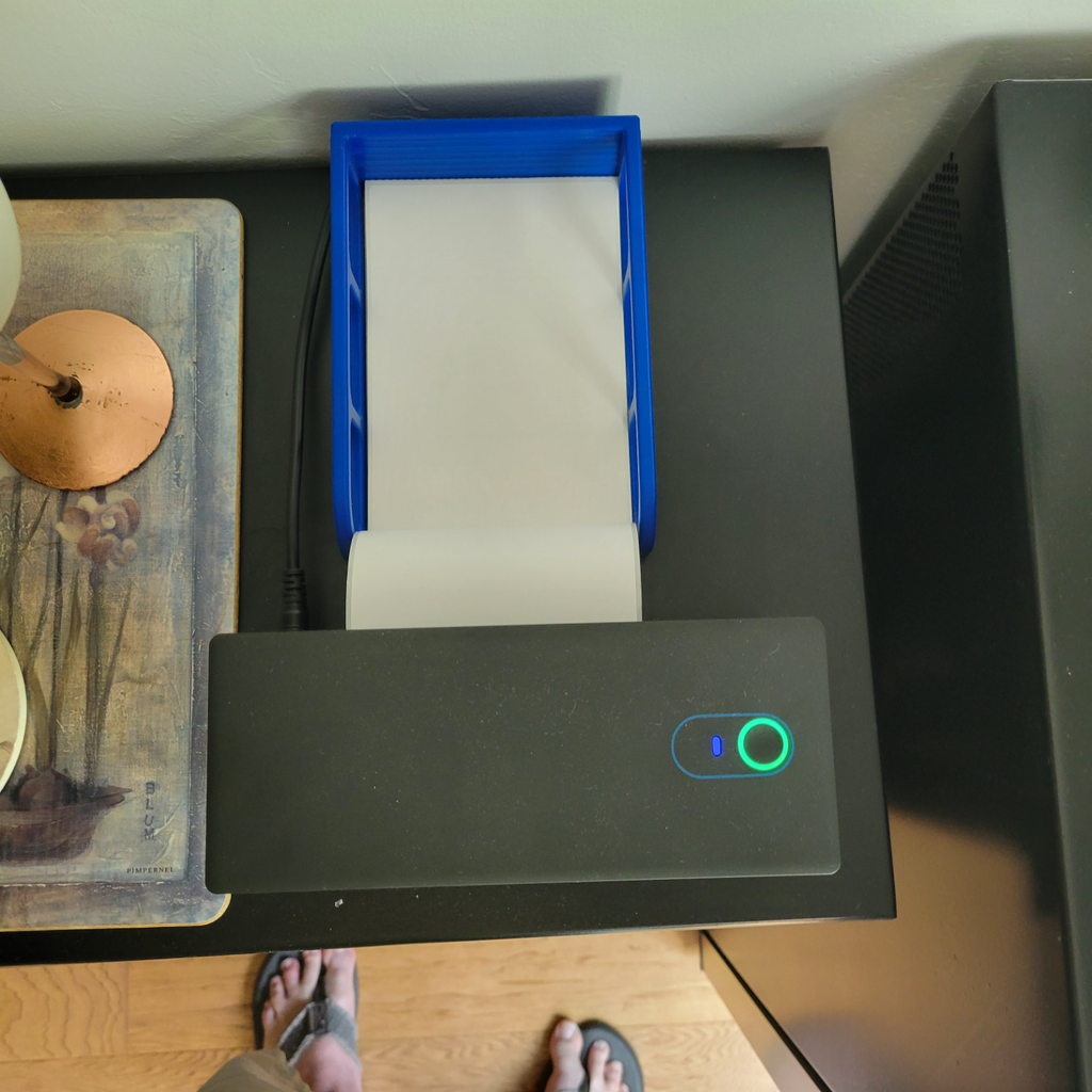 Shipping Label Tray, for 4 x 6" Fan-Fold Thermal