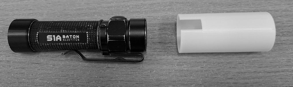 Diffuser for OLIGHT S1A Baton flashlight