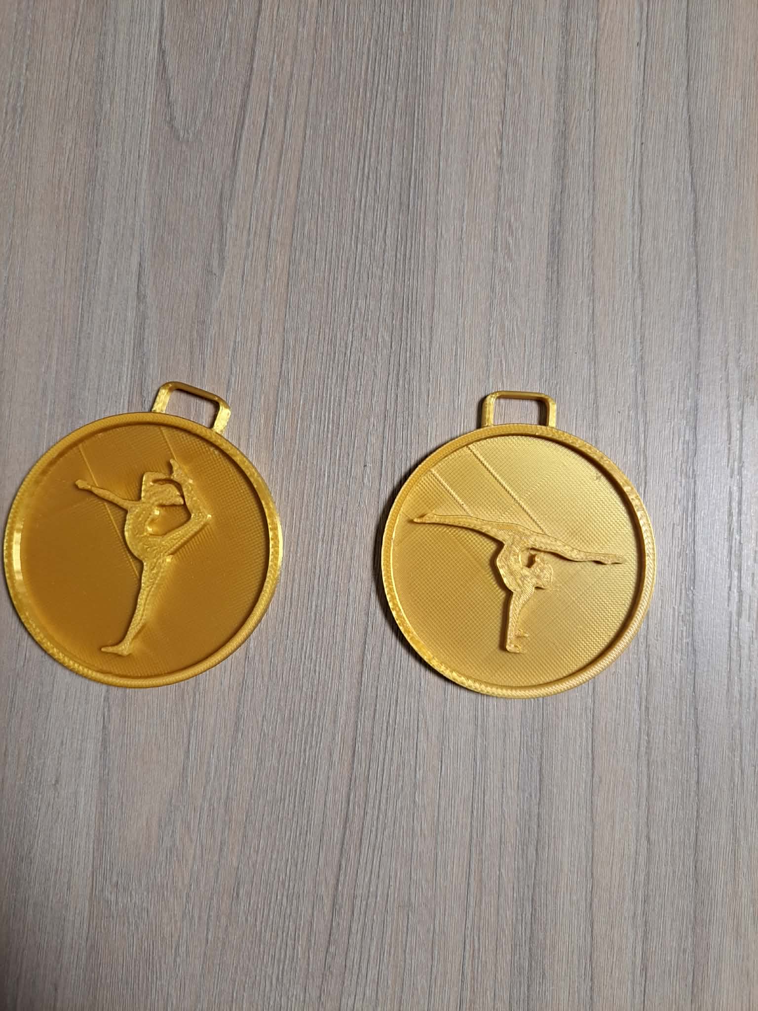 Artistic gymnastics medal gimnastyka 2 models