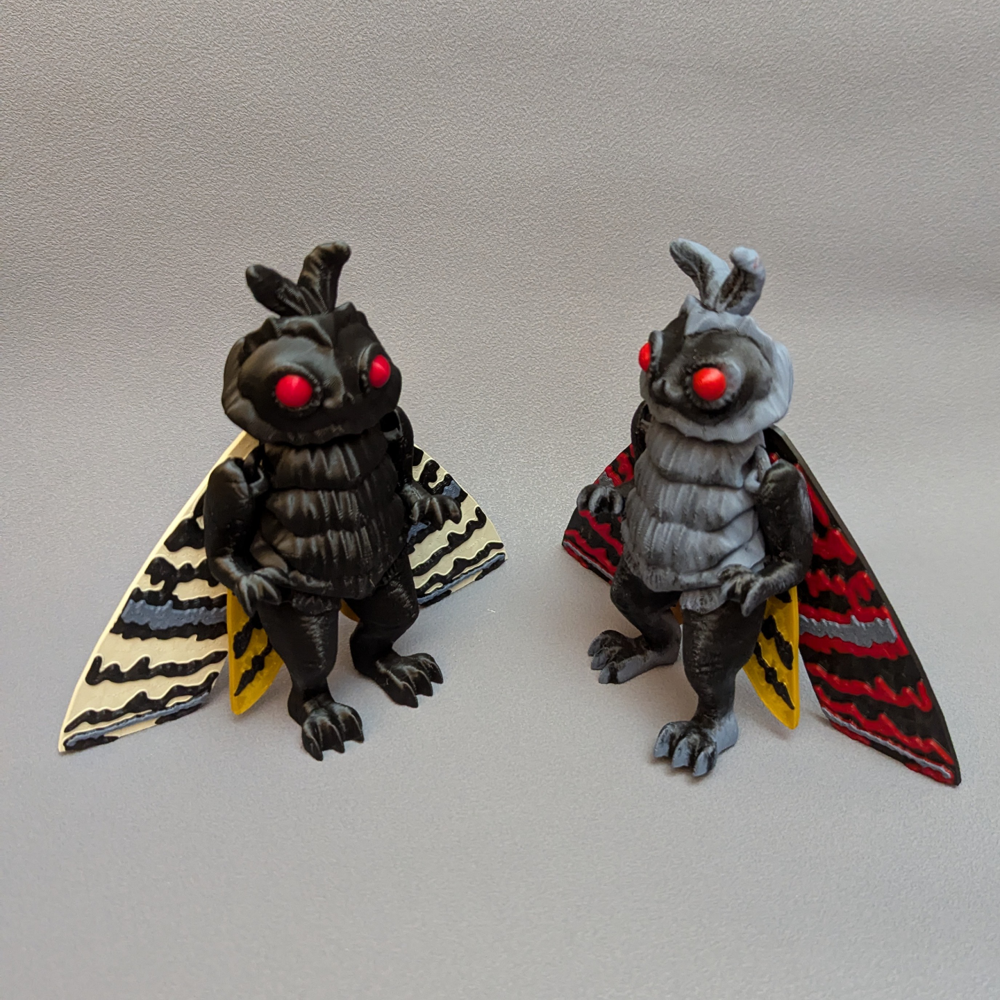 Articulated Mothman Cryptid Monster