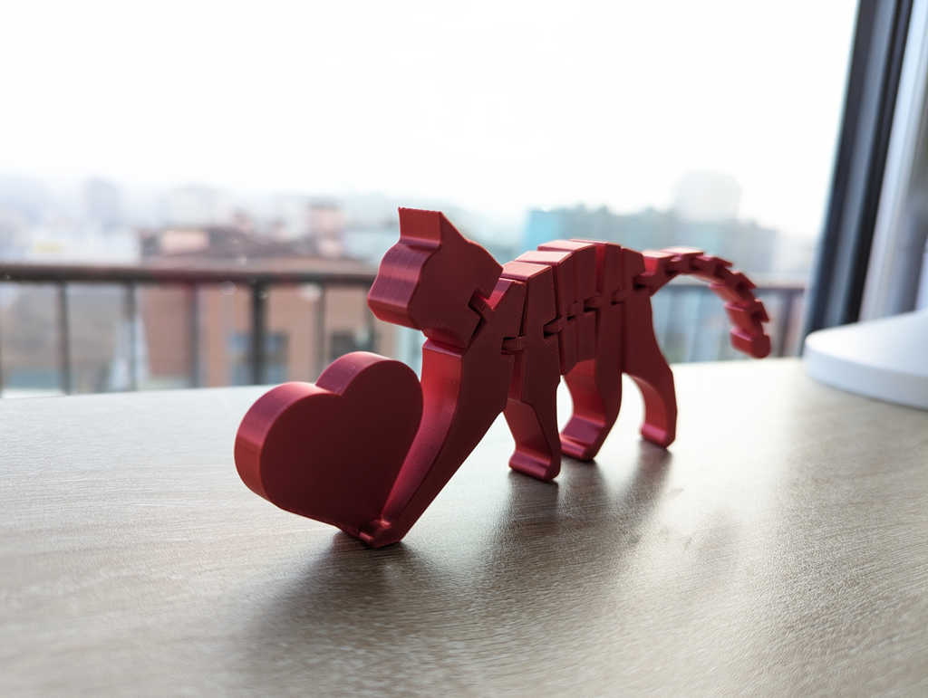 FlexiCat for Valentine's Day- Heart Print in Place