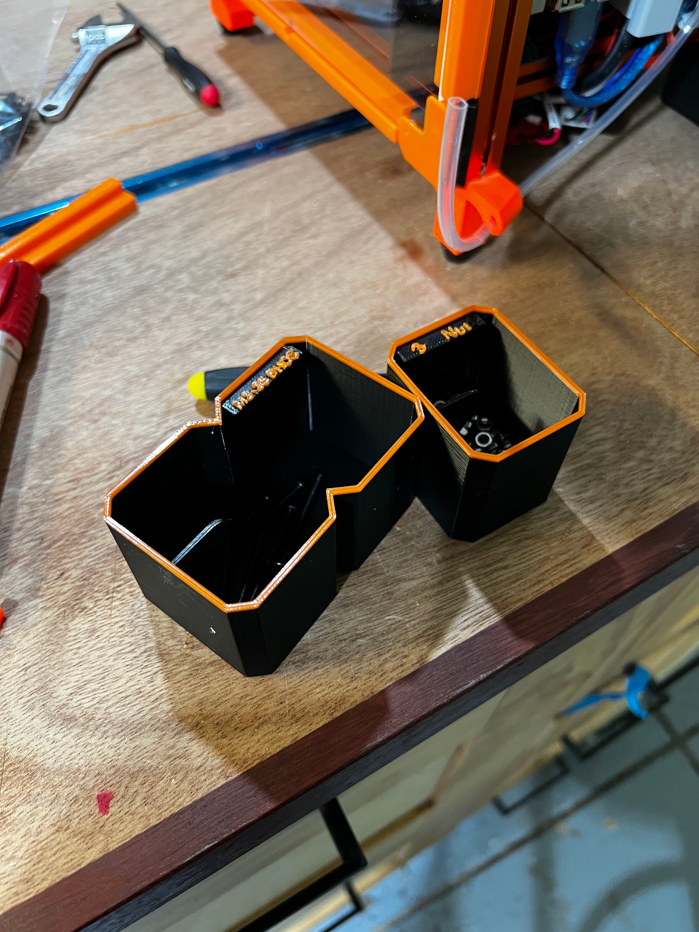 Easy access inserts for tactix containers - small parts storage (voron build kit)
