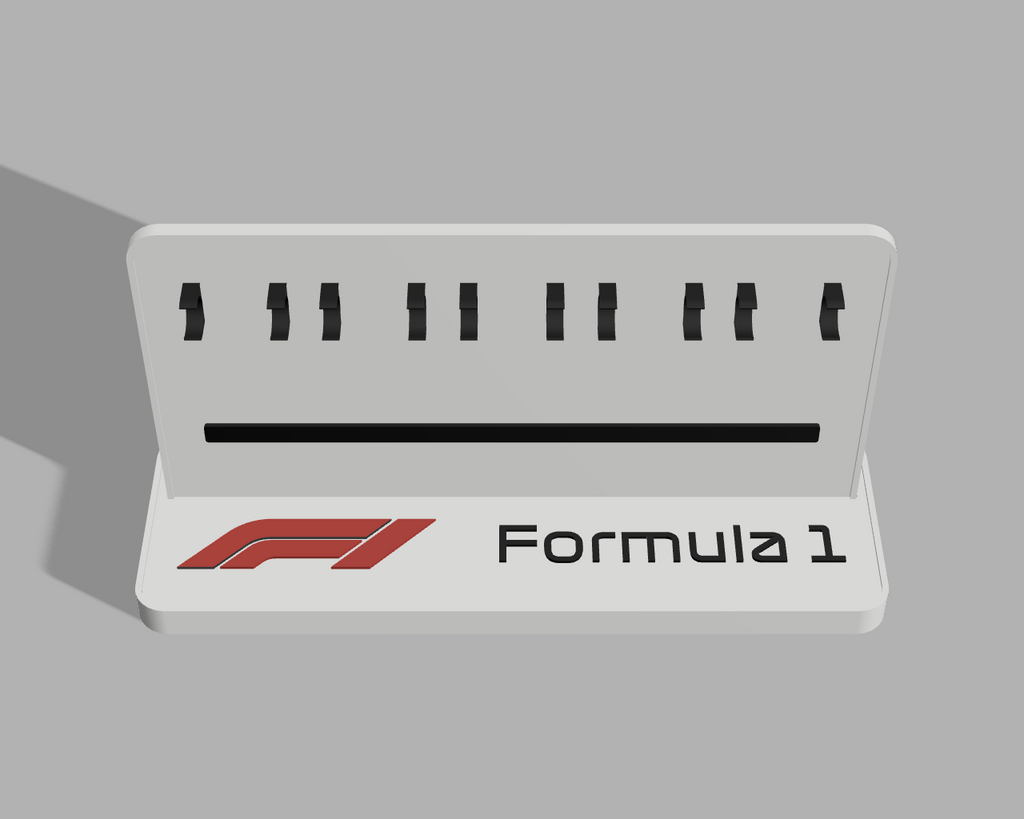 Hot Wheels F1 Variable Pack Display Stand