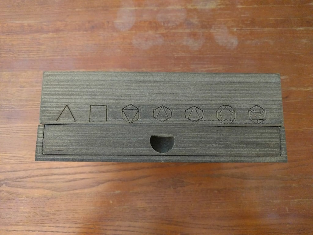 Magnetic Dice Box, Tray, and Tower
