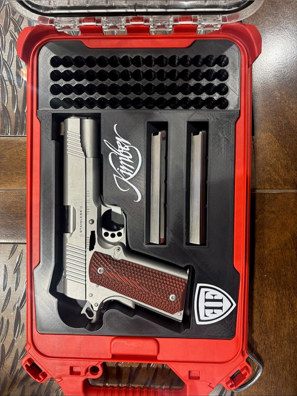Milwaukee Packout 1911 with 2 Mags and 45 ammo