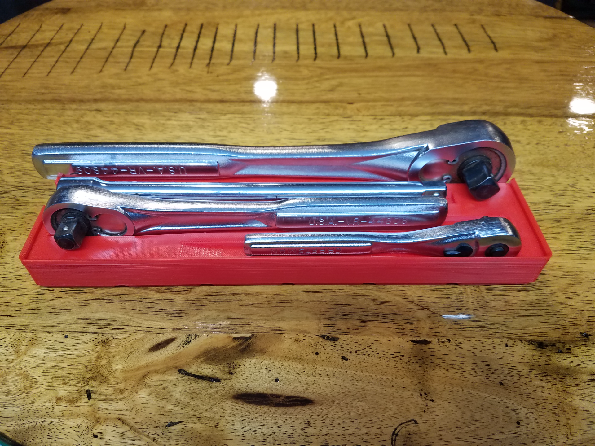Socket & Ratchet Drawer Organizer - Gridfinity