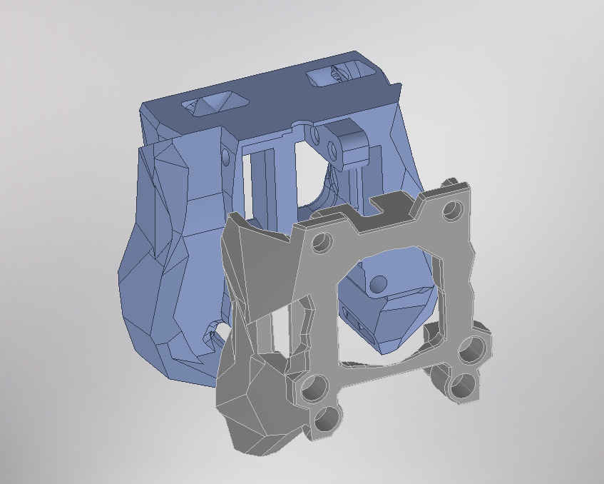 迷你sb头适配拓竹头模型voron0.1/0.2/Micron可用