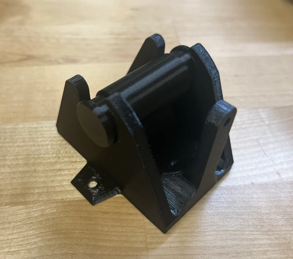 Wall Mountable Solder Spool Holder