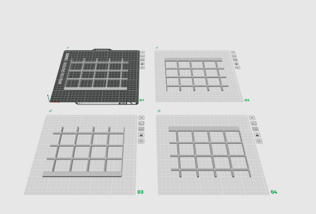 Gridfinity MALM Baseplate