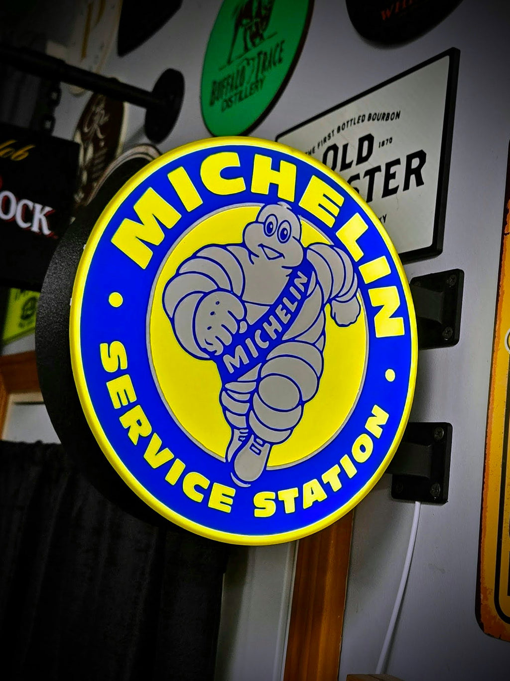 MICHELIN SERVICE - 2-Sided Gas Station Lightbox