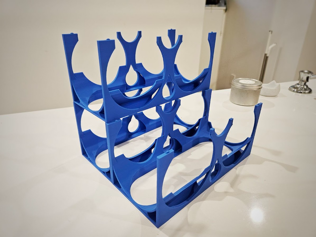 Stacking Bottle Holder - Fastest Print!