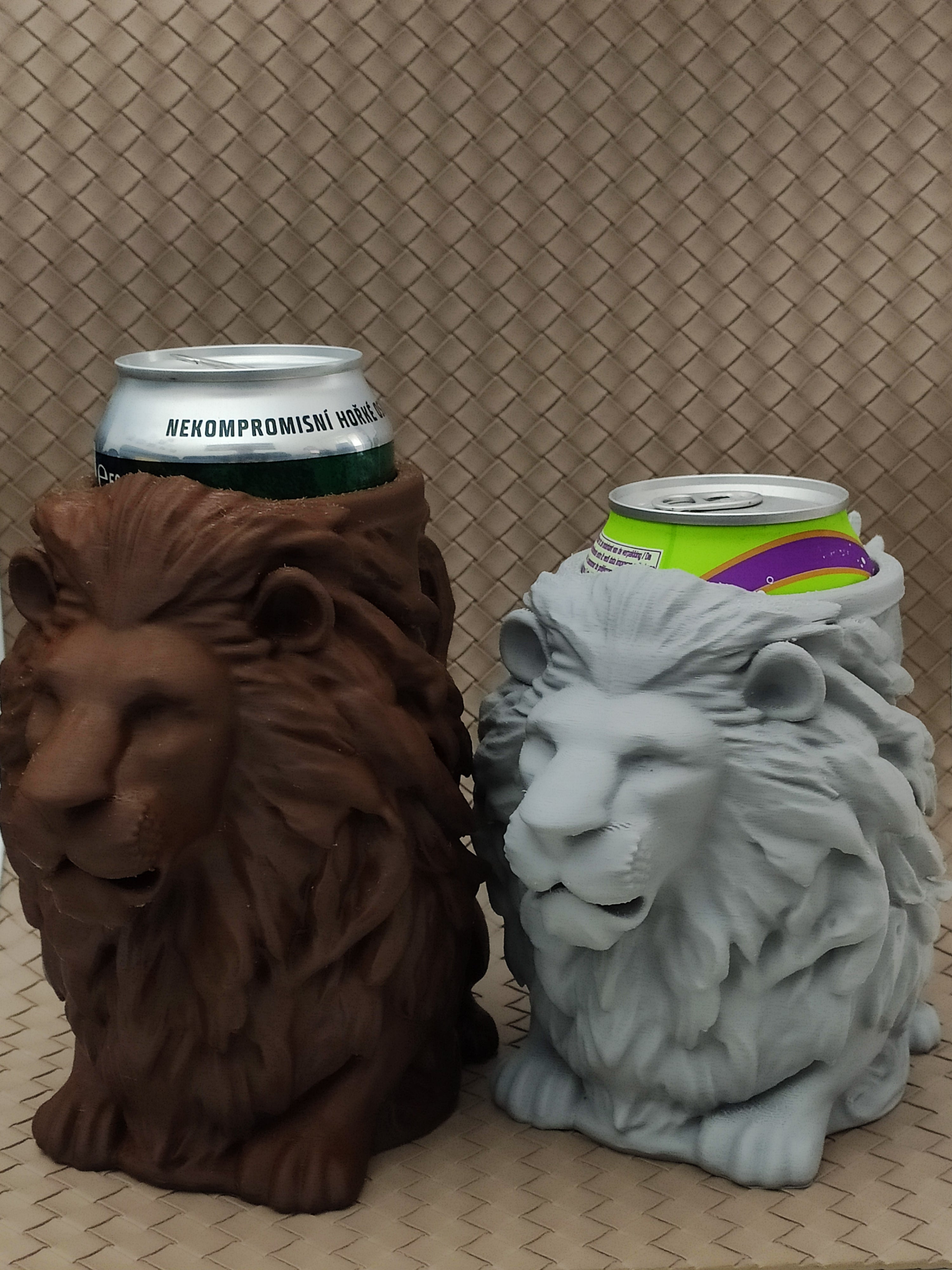 Lion Can Holder (0.5L + 12oz Cans) - Beer mug