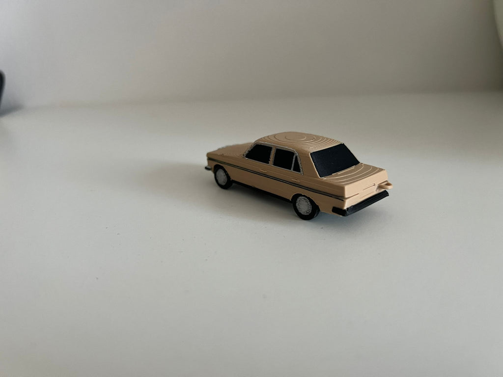 Mercedes W123 3D Print– Detailed Classic Car Model