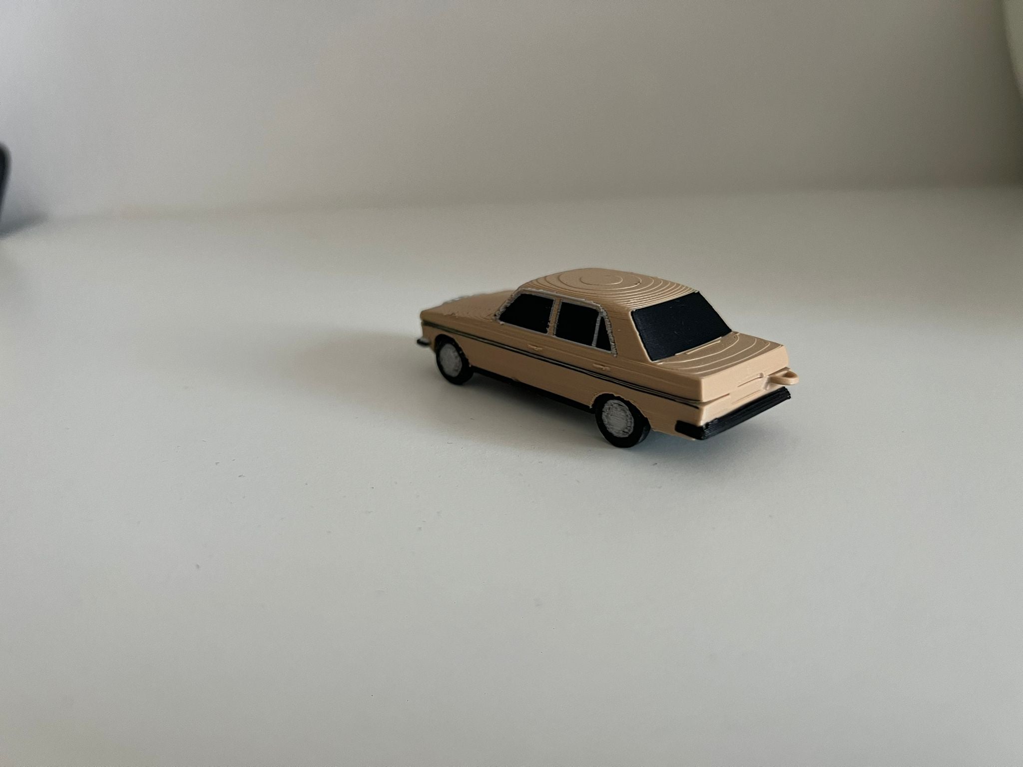 Mercedes W123 3D Print– Detailed Classic Car Model