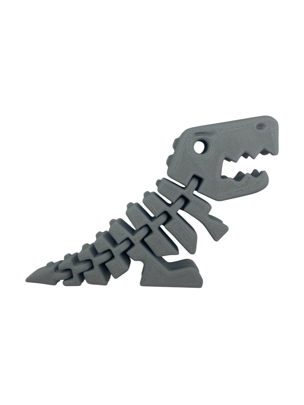Flexi-Rex with rounded edges and front teeth