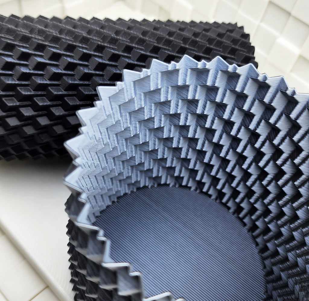 2-Point Perspective Spiral Vases