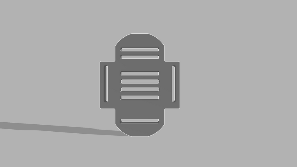 Hexagonal medal holder
