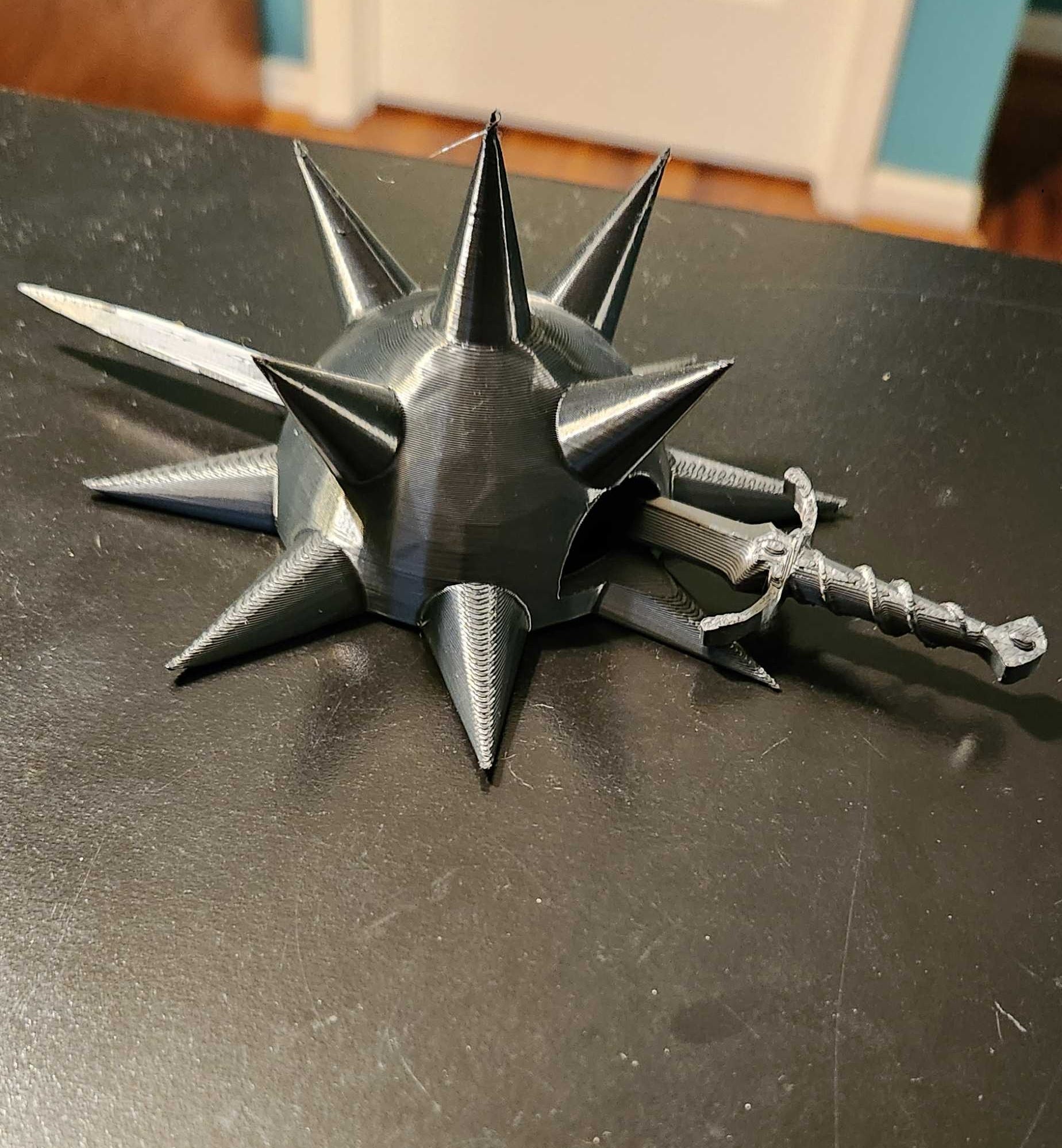 Spike Ball Hair Accessory