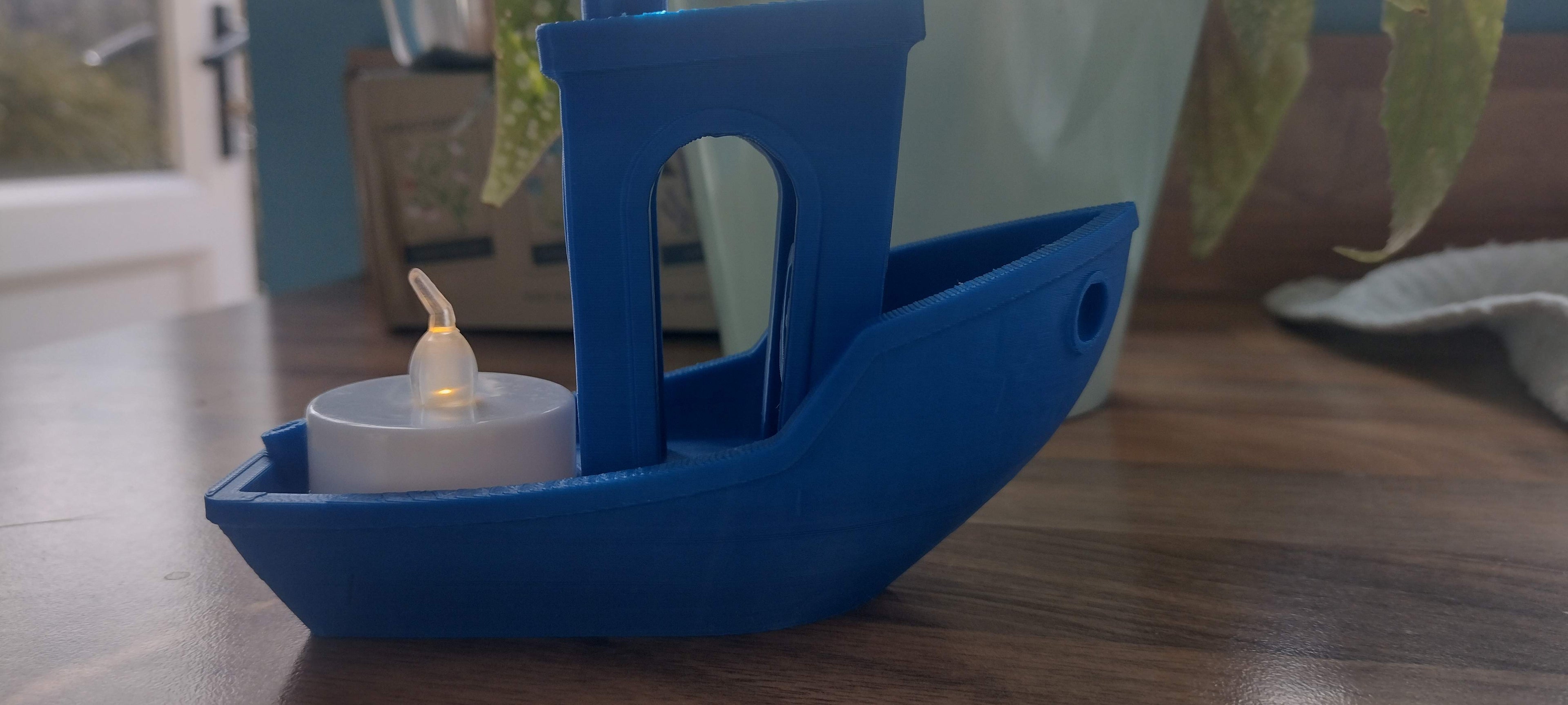 Tealight benchy