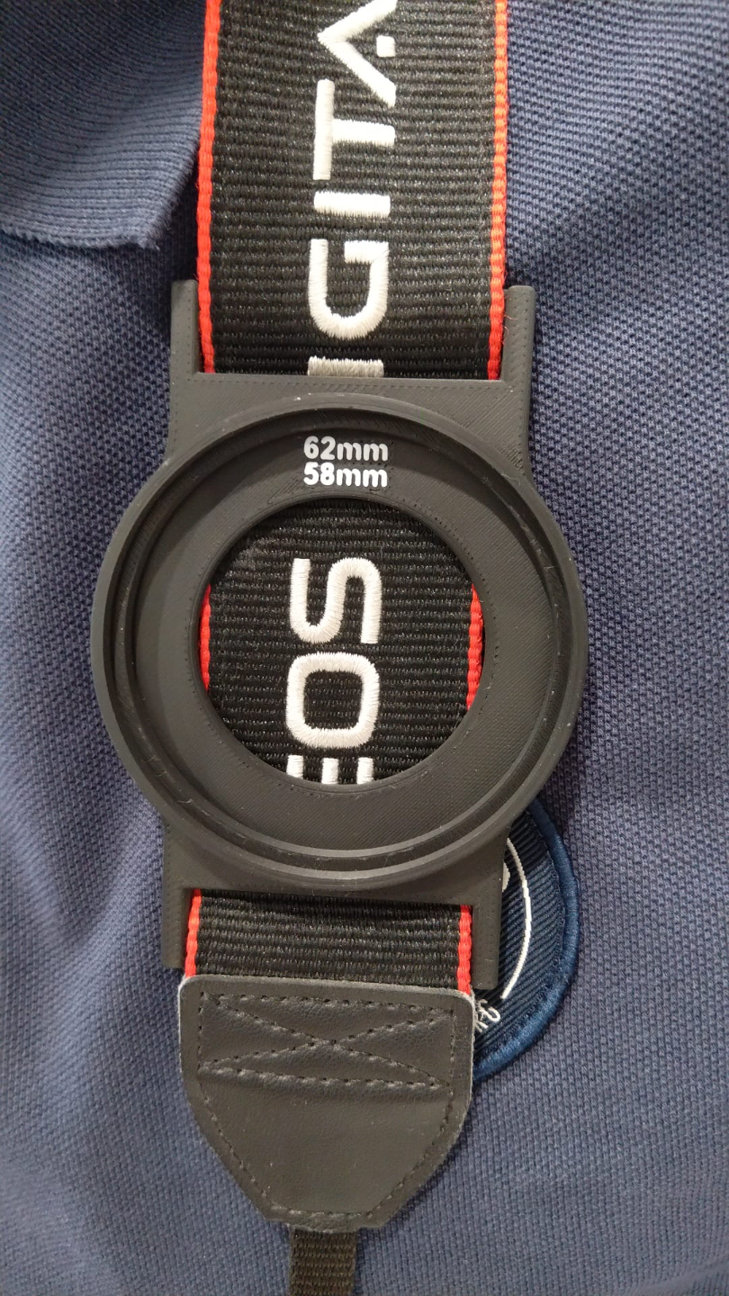 Camera lense cover - 62 and 58 mm