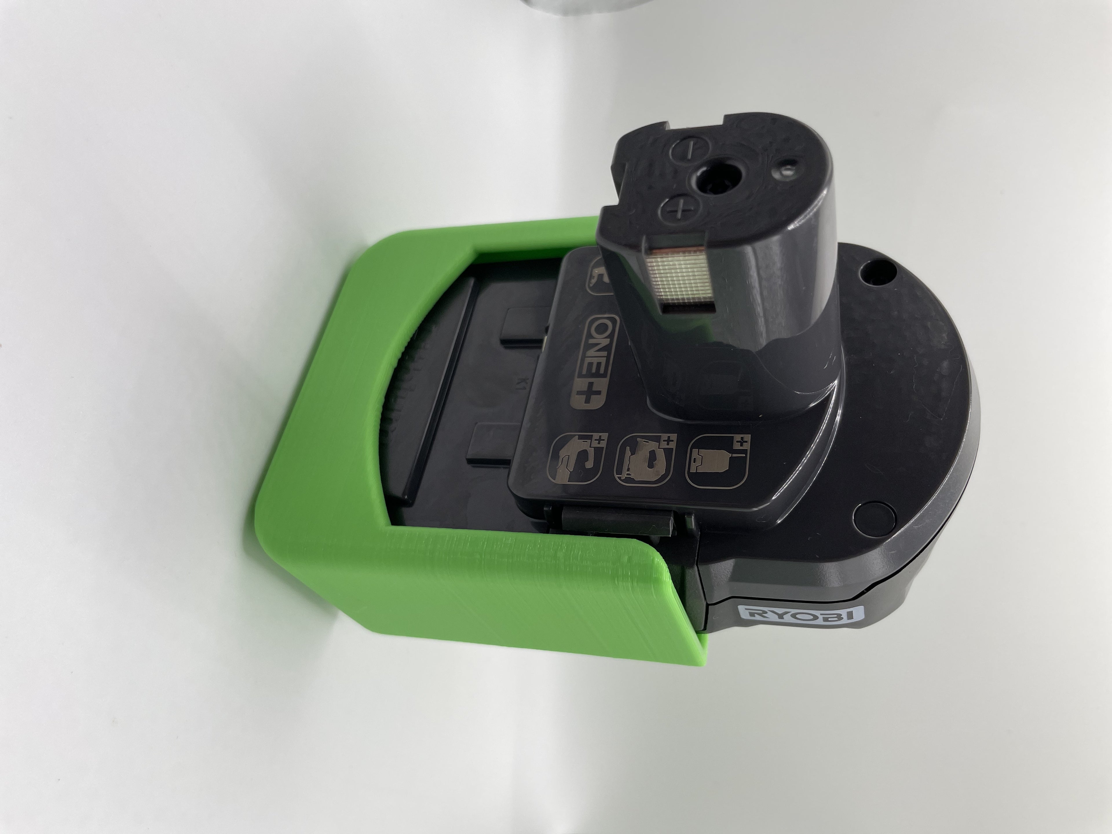 Ryobi One+ Battery Hanger