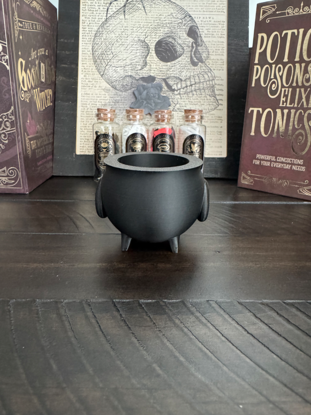 Cauldron Tea Light Holder