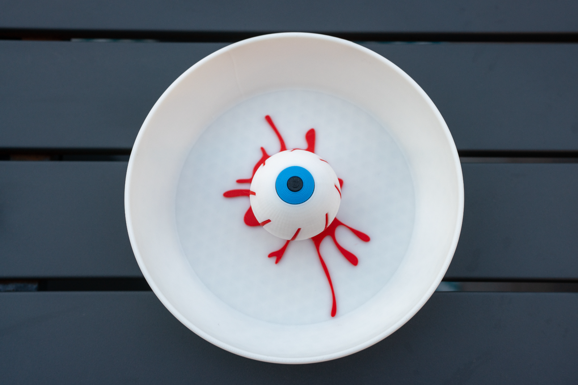 Halloween bloodshot eye candy bowl (no AMS)
