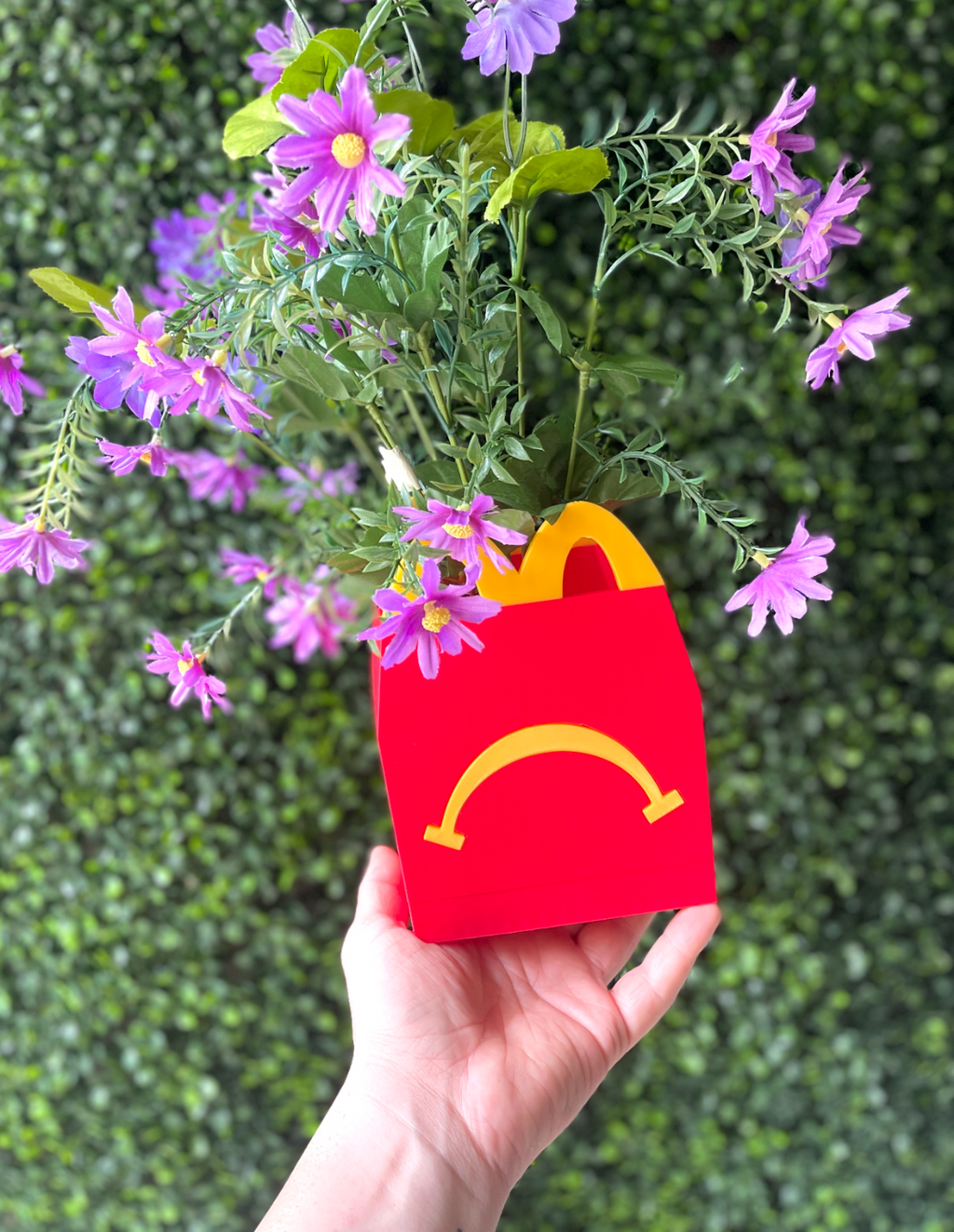 Unhappy Meal planter