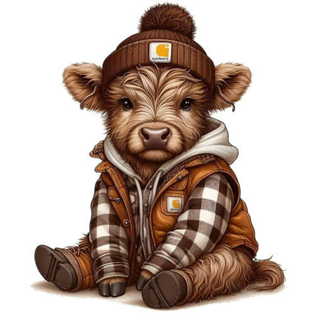 carhartt highland cow 4