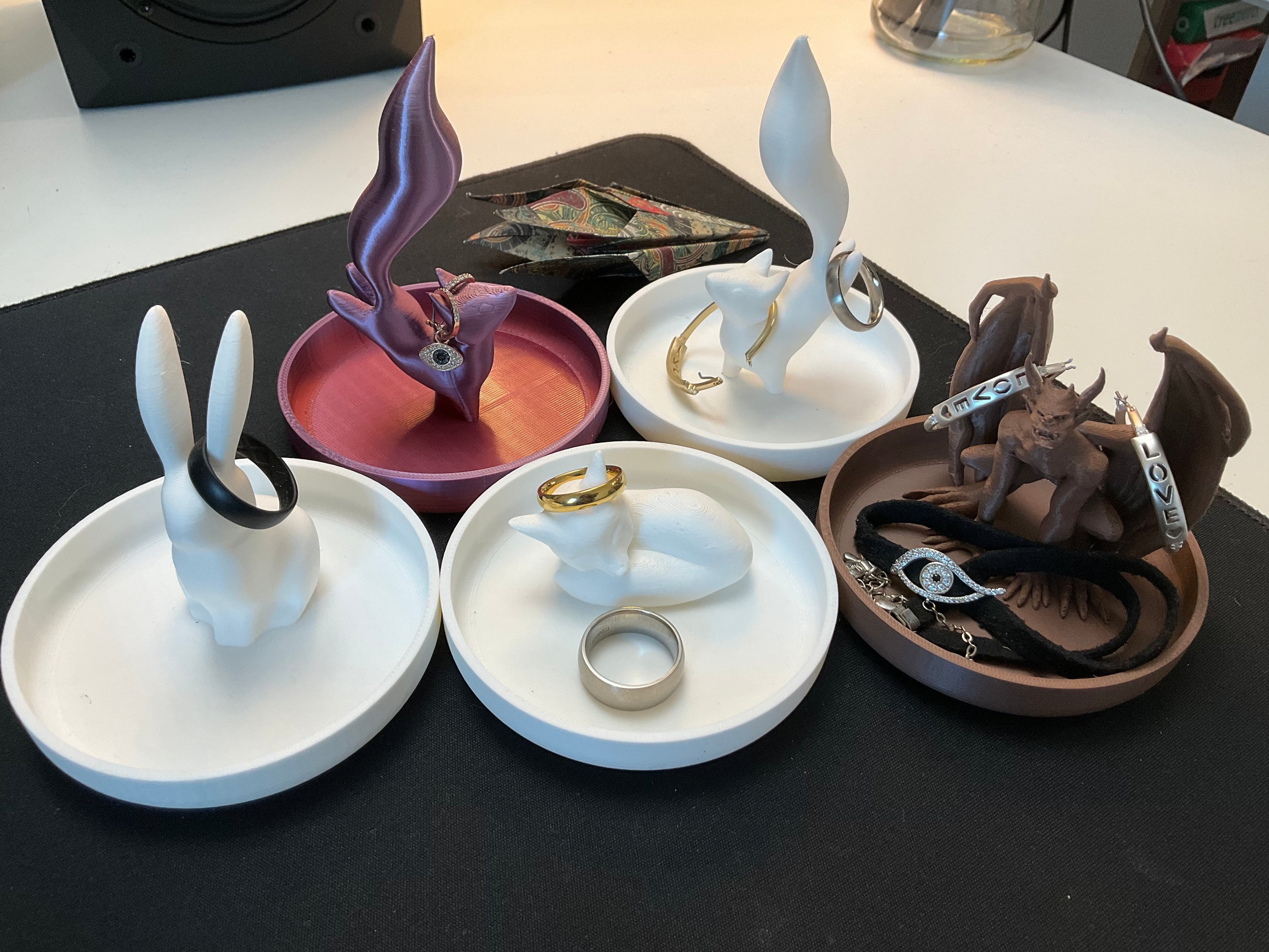 Bunny Ring Holder (improved tray)