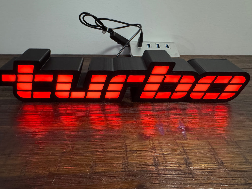 Holden VL Commodore Calais Turbo Badge Light