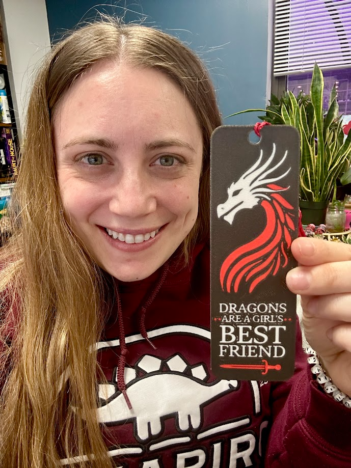 Dragons are a Girl's Best Friend Bookmark