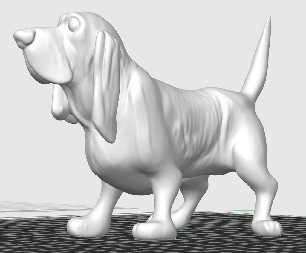 Cute Hound Dog