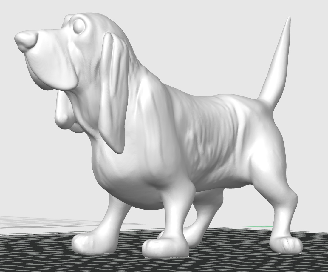 Cute Hound Dog