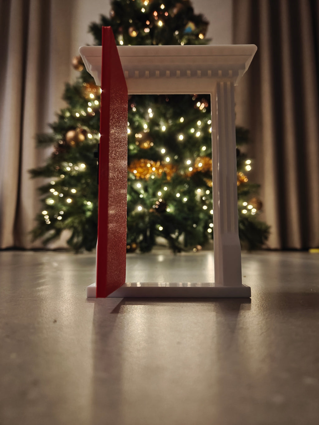 Elf door hinged