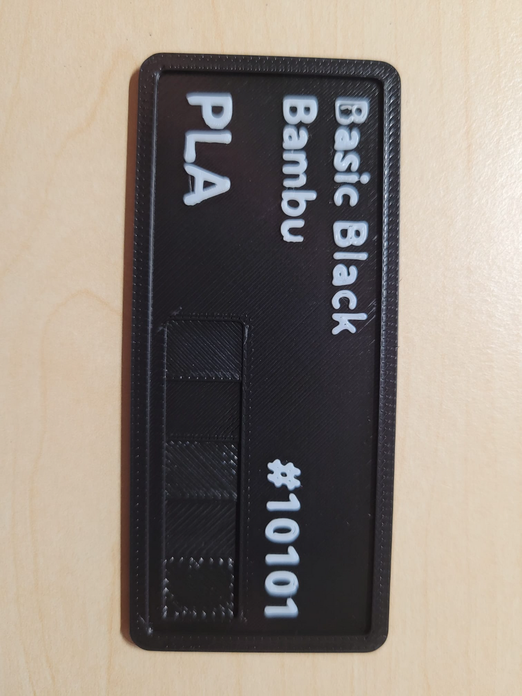 Bambu Filament Swatches
