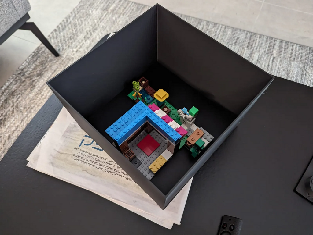 HUGE LEGO box (230x230x150mm) - P1P/P1S max size optimized