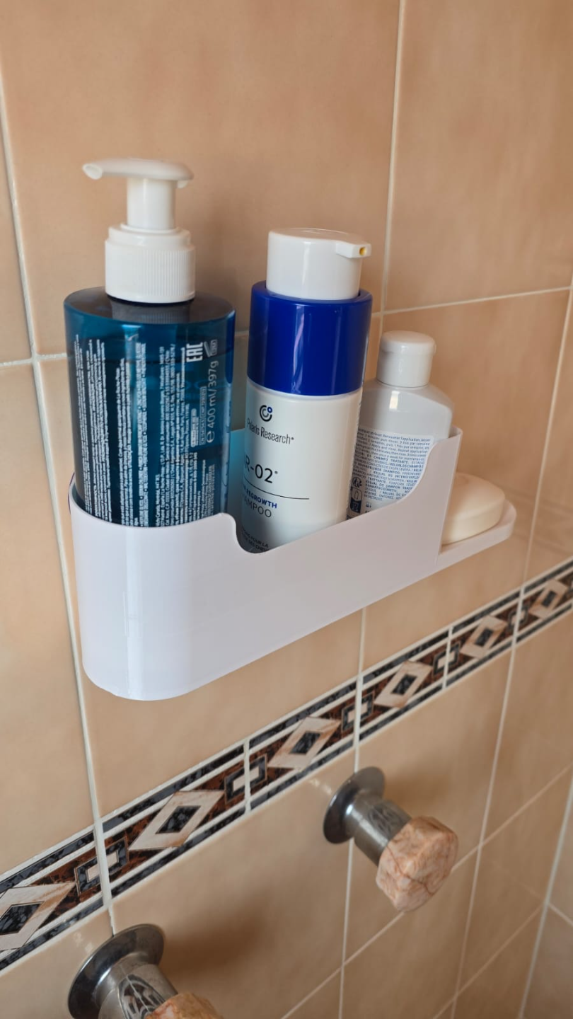 Deluxe Shampoo & Soap bar holder